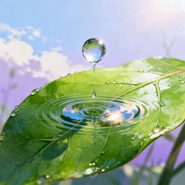 Rain Drop Drawings - AI Generated Art gallery