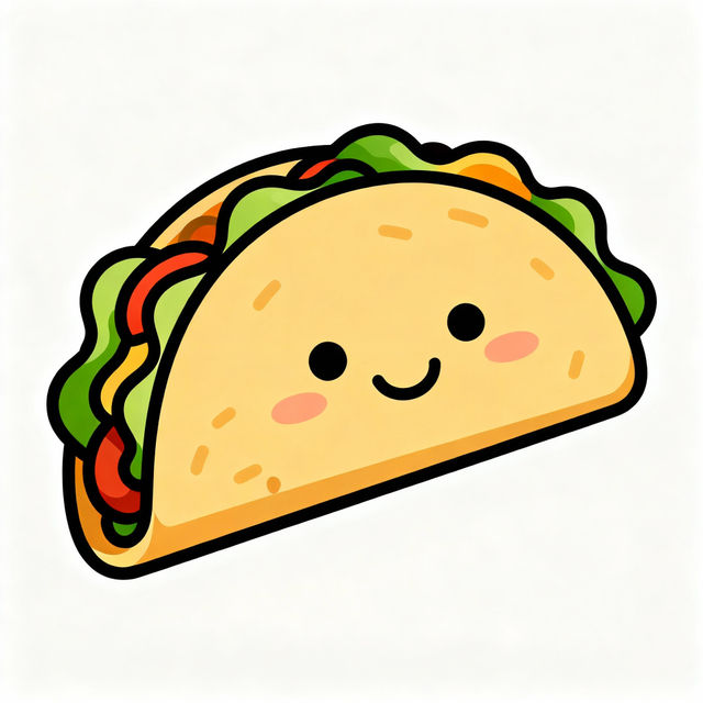 Taco Easy Drawing - Made With AI gallery