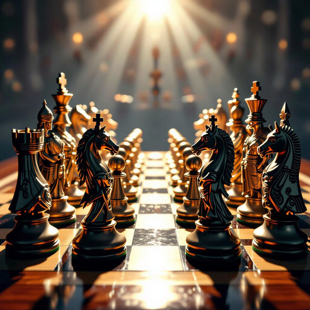 Chess Board Images - AI Generated gallery