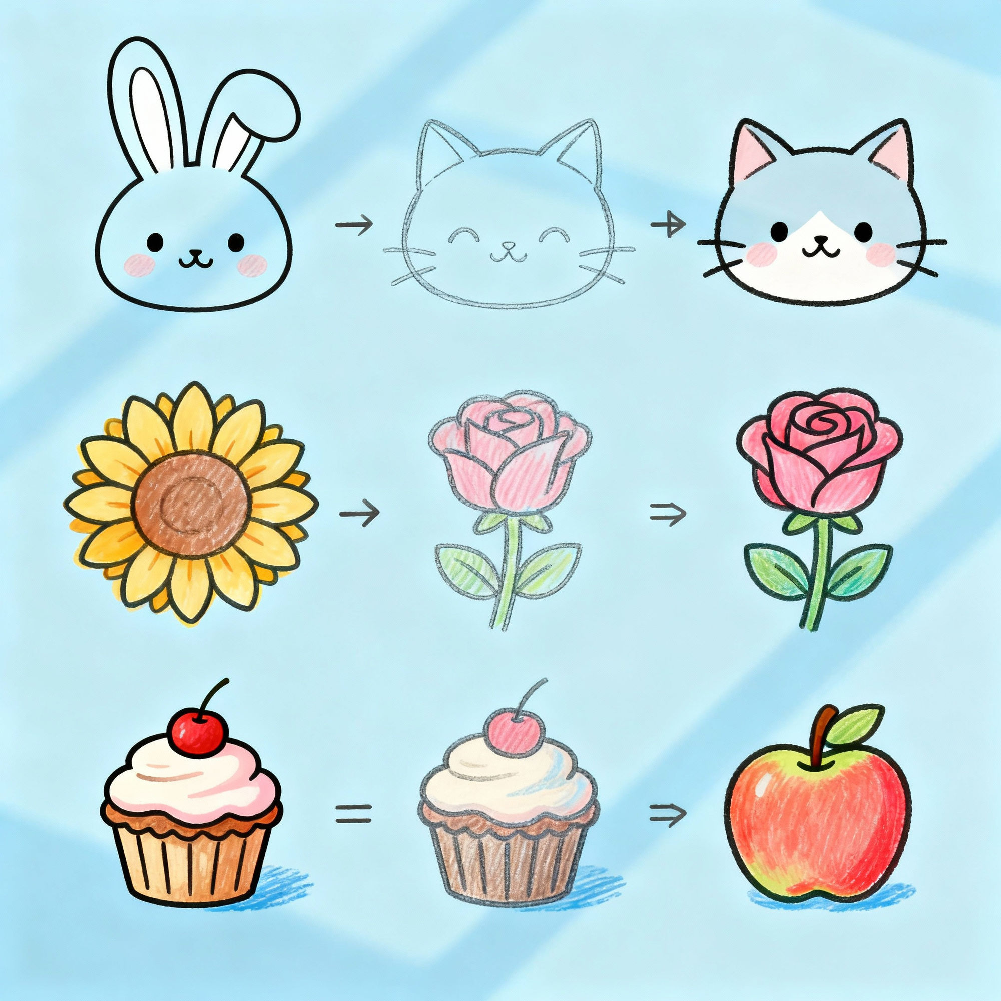 Cute Easy Drawings - AI Art Gallery