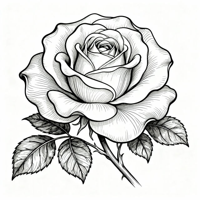 Flower Coloring Pictures - Made With AI gallery