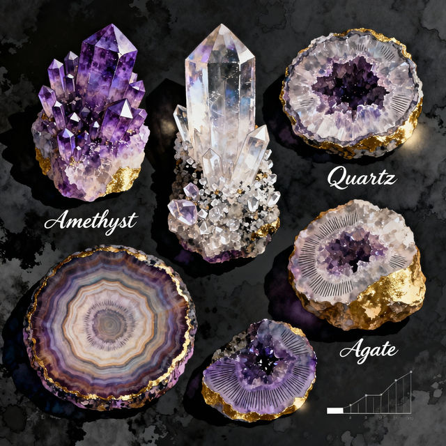 Minerals Drawing gallery