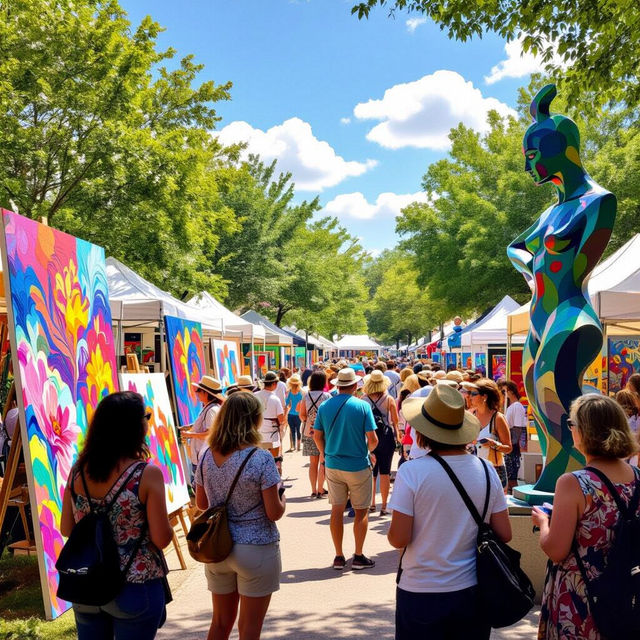 Stockley Gardens Art Festival Art gallery