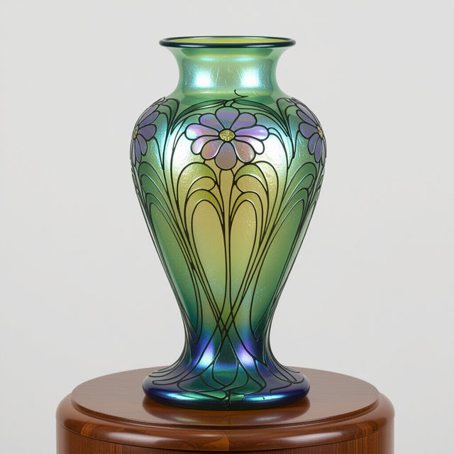 Art Nouveau Vase Art gallery