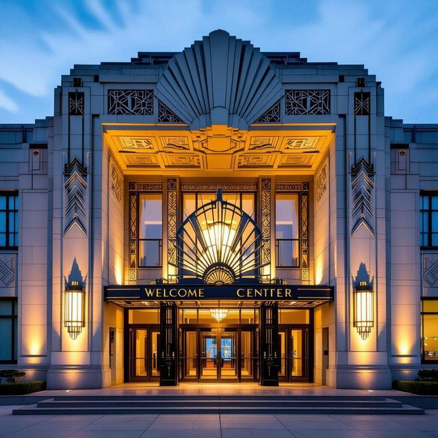 Art Deco Welcome Center Images gallery