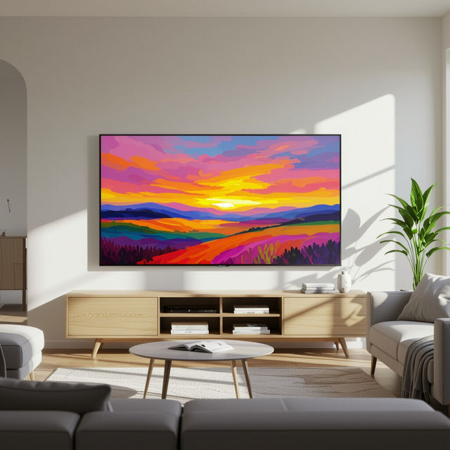 Samsung Frame TV Art gallery