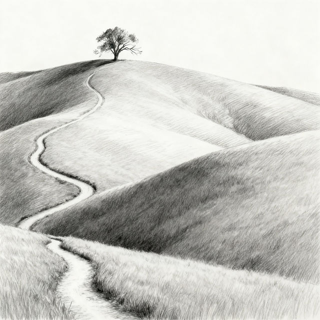 Easy Landscape Drawings - Made With AI gallery