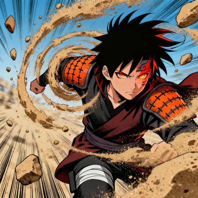 Gaara Drawings - Made With AI gallery