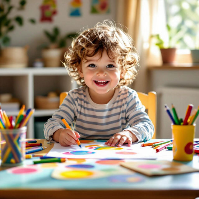Toddler Art Table Inspiration gallery