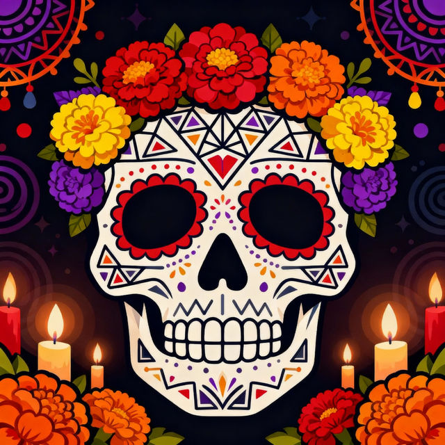Dia De Los Muertos Clip Art gallery