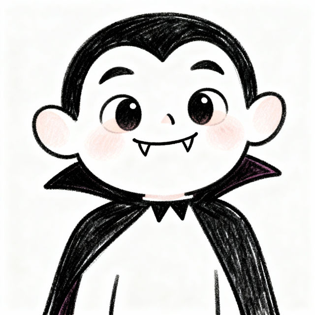 Easy Vampire Drawing gallery