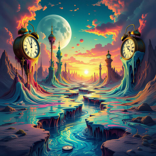 AI Image Distortion Art gallery