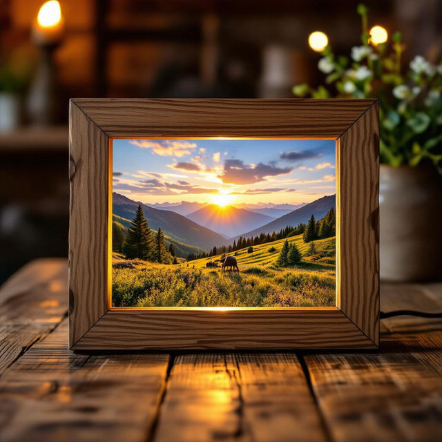 Table Top Picture Frames - AI Generated gallery