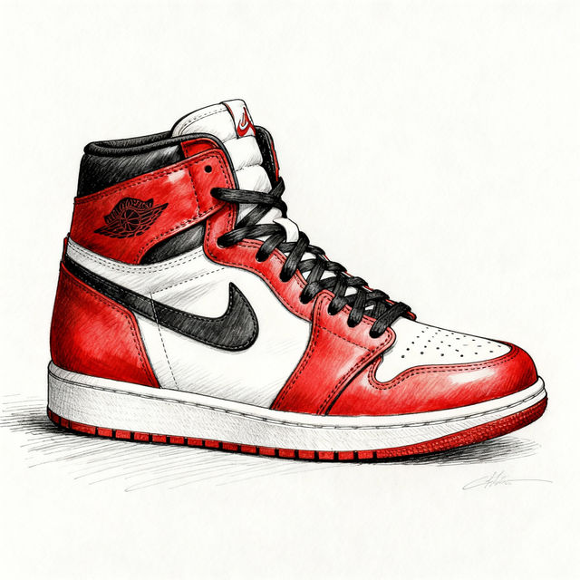Air Jordan 1 Drawings gallery