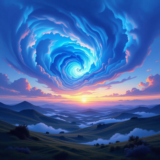 Blue Cloud Wallpaper gallery