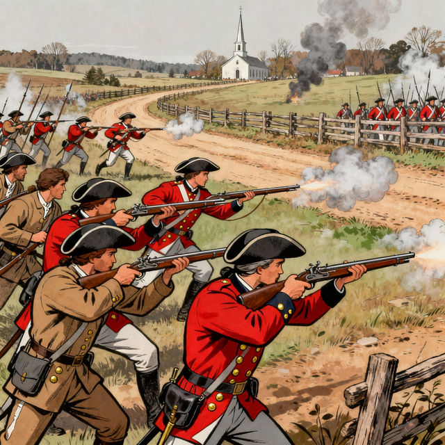 Battle of Lexington and Concord Art gallery