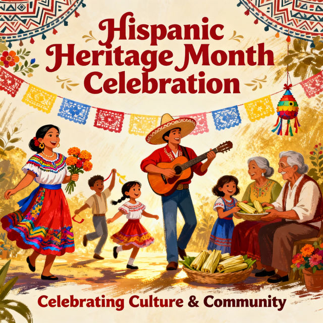 Hispanic Heritage Month Drawings gallery