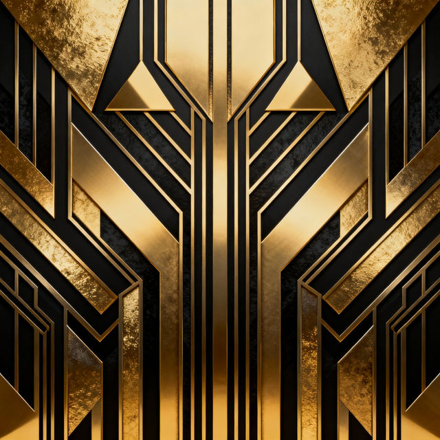 Art Deco Shapes - Made With AI gallery