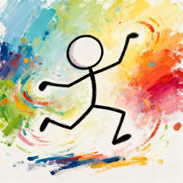 Stick Figure Art - Made With AI gallery