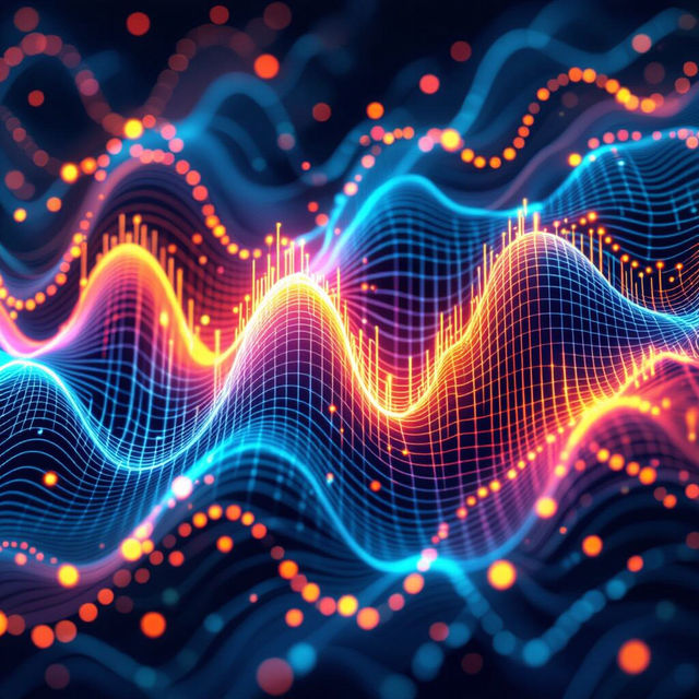 Sound Wave Images - Created With AI gallery