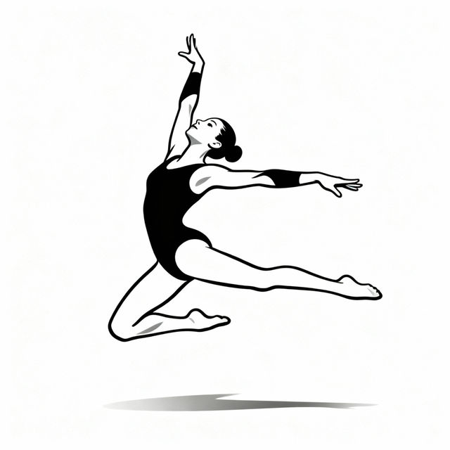 Gymnastics Drawings - Made With AI gallery