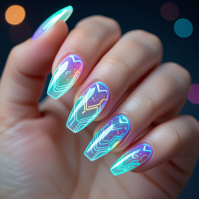 AI Nail Art gallery