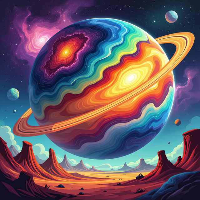 Drawing Planet AI Art gallery