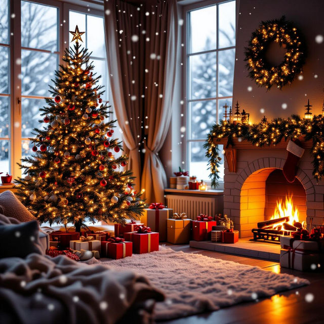 Christmas Wallpaper - Made With AI gallery