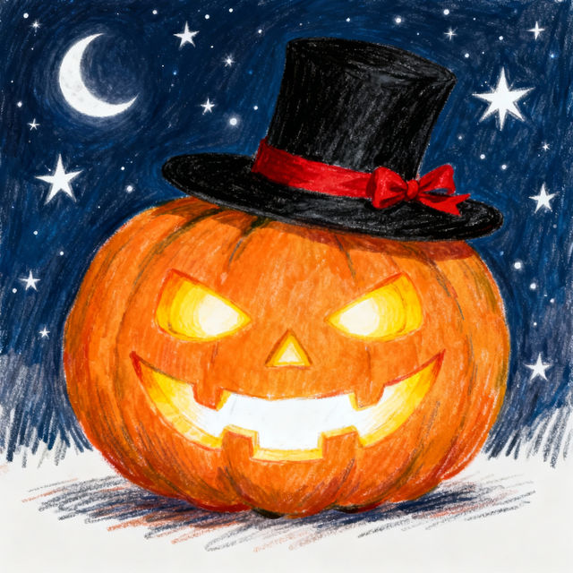 Pumpkin Head Drawings - AI Generated Art gallery