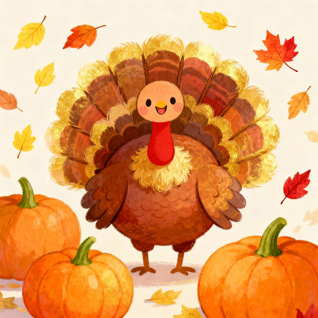 Cute Thanksgiving Drawings gallery