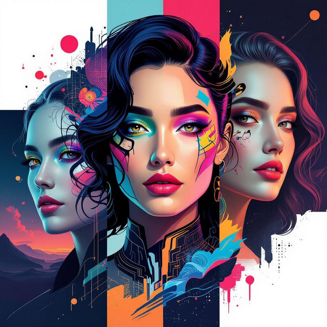 3 Picture Collage - Made With AI gallery