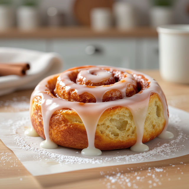 Delicious Cinnamon Roll Wallpaper gallery