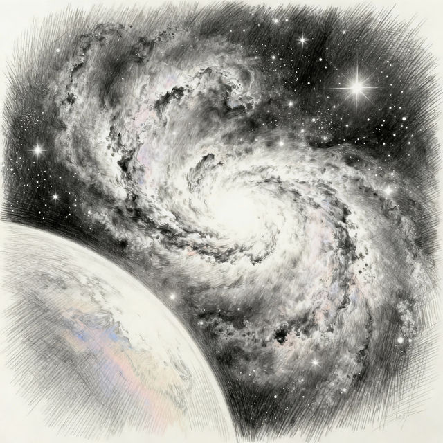 Space Sketches - AI Art gallery