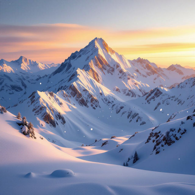 Snow Images - Generated by AI gallery