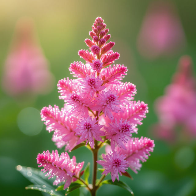Astilbe Flower Images - Generated By AI gallery