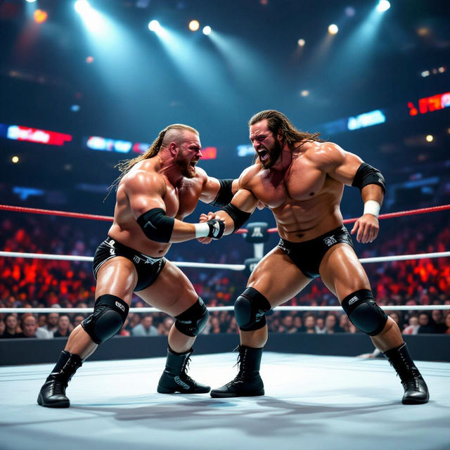 Wrestling Art - Generated by AI gallery