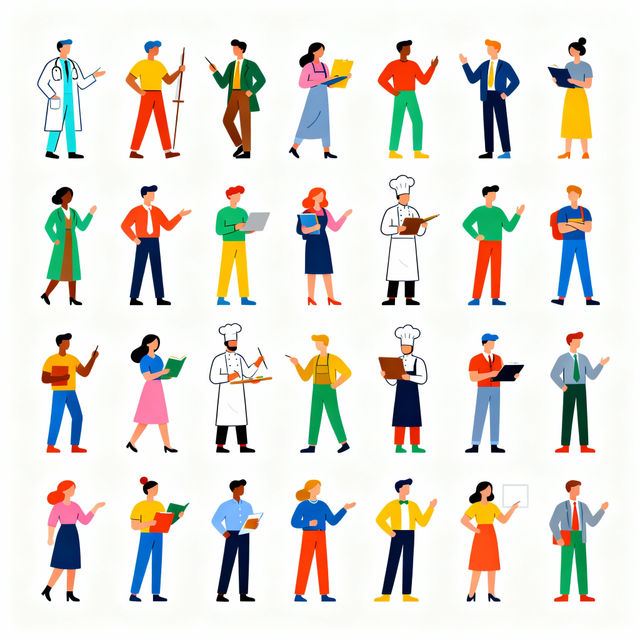 Clip Art People - Made With AI gallery