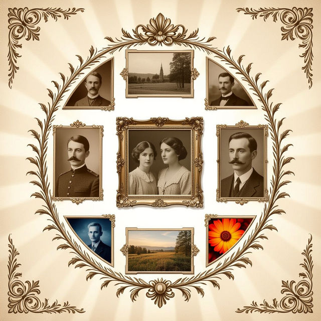 6 Picture Frames - AI Generated gallery