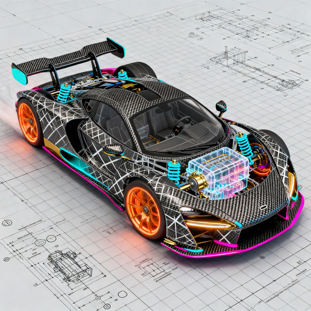 Super Car Drawings gallery