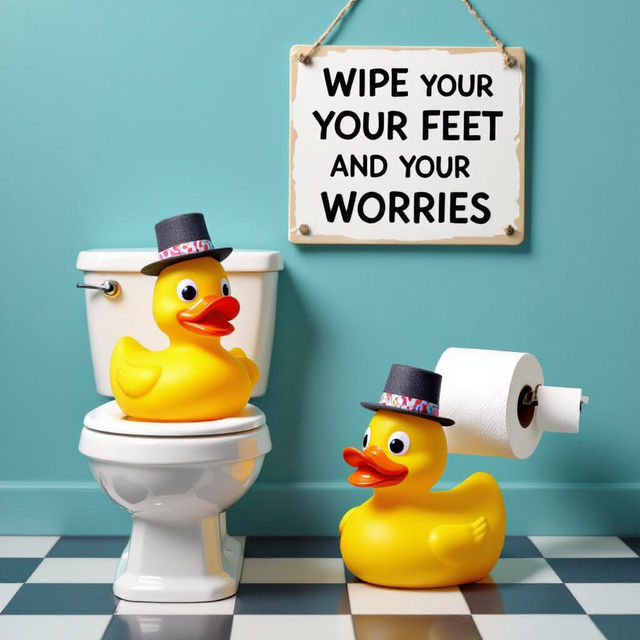 Funny Bathroom Art gallery