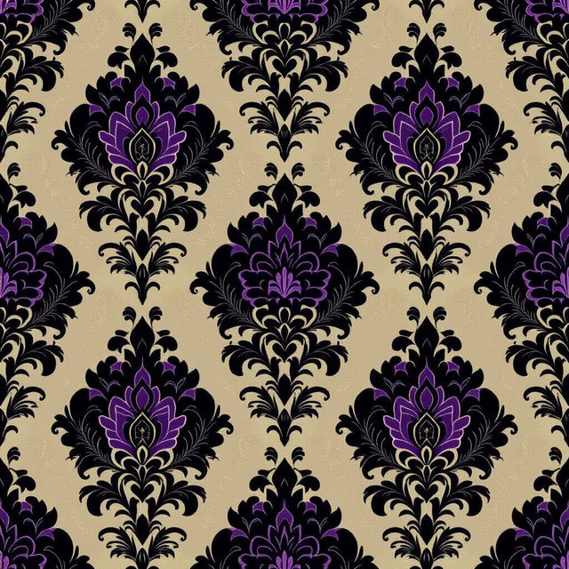 Victorian Gothic Wallpaper - AI Generated gallery
