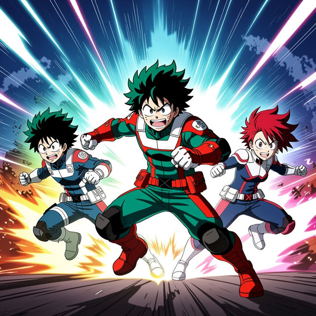 Mha Manga Art - Made With AI gallery