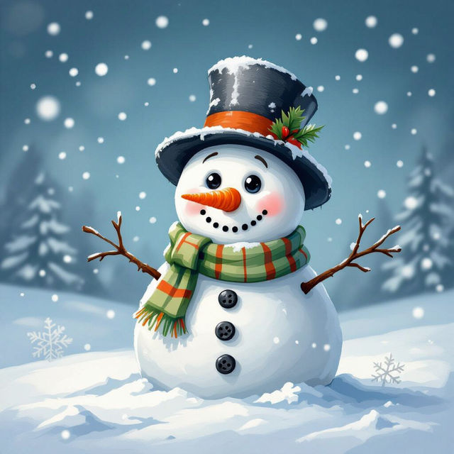 Snowman Images - Free AI Art gallery