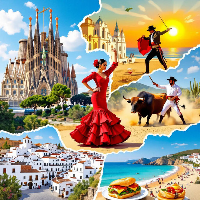 Pictures of Spain - AI Generated gallery