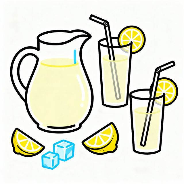 Lemonade Clip Art gallery