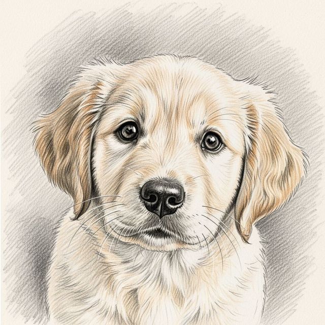 AI Dog Drawings Gallery gallery