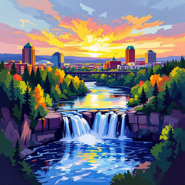 Spokane Art - AI Generated gallery