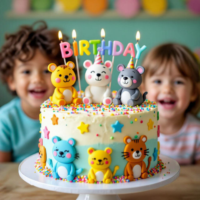 Cake Images For Kids - Made With AI gallery