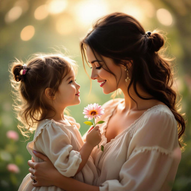 Mother Daughter Pictures - AI Generated gallery
