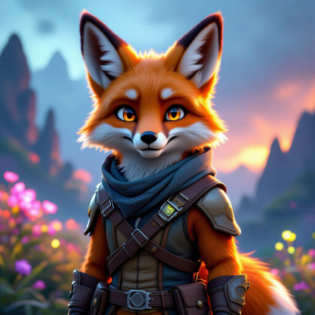 Stunning Furry Wallpapers Generated by AI gallery
